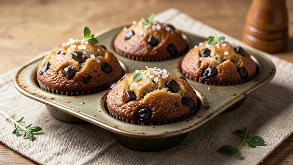 Brown Butter Chocolate Chunk Muffins Recipe: Nutty Caramel Depth and Melty Chunks