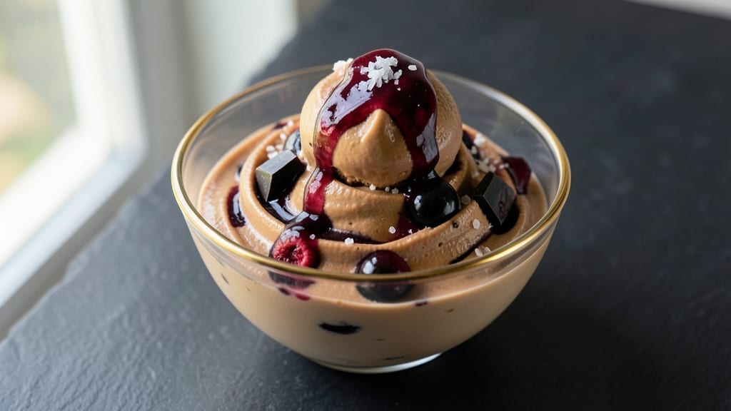 Black Cherry Chocolate Ice Cream Recipe: Tart-Fruited Swirls in Velvety Cream