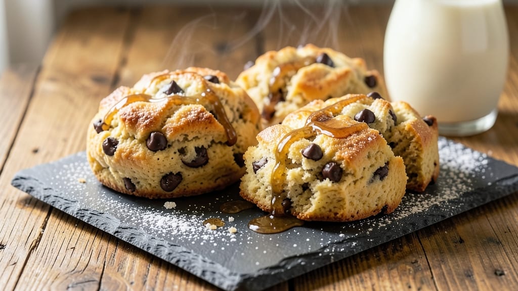 Banana Chocolate Chip Scones Recipe: Warm Spice and Melty Chunks in One Bake