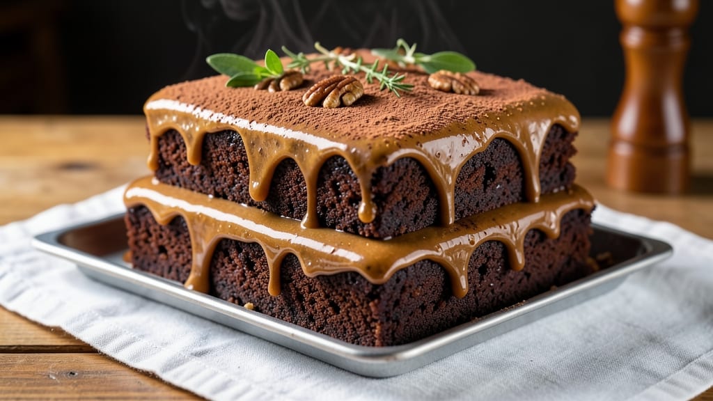 Bakers Square German Chocolate Cake Recipe: Pecan-Studded Layers With Gooey Caramel Swirls