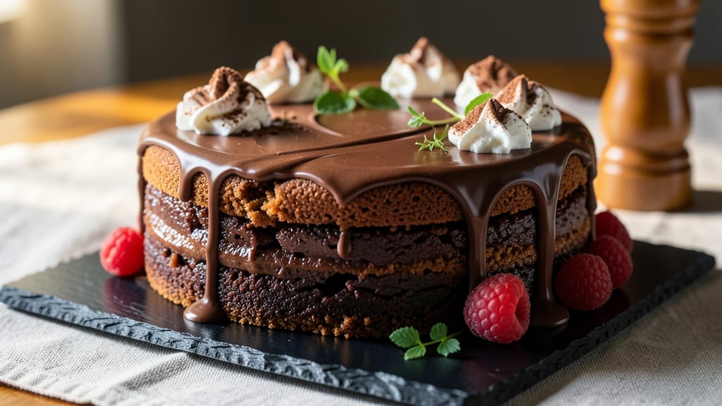 Bittersweet Chocolate Torte Recipe: Rich Density With Crunchy Top Contrast