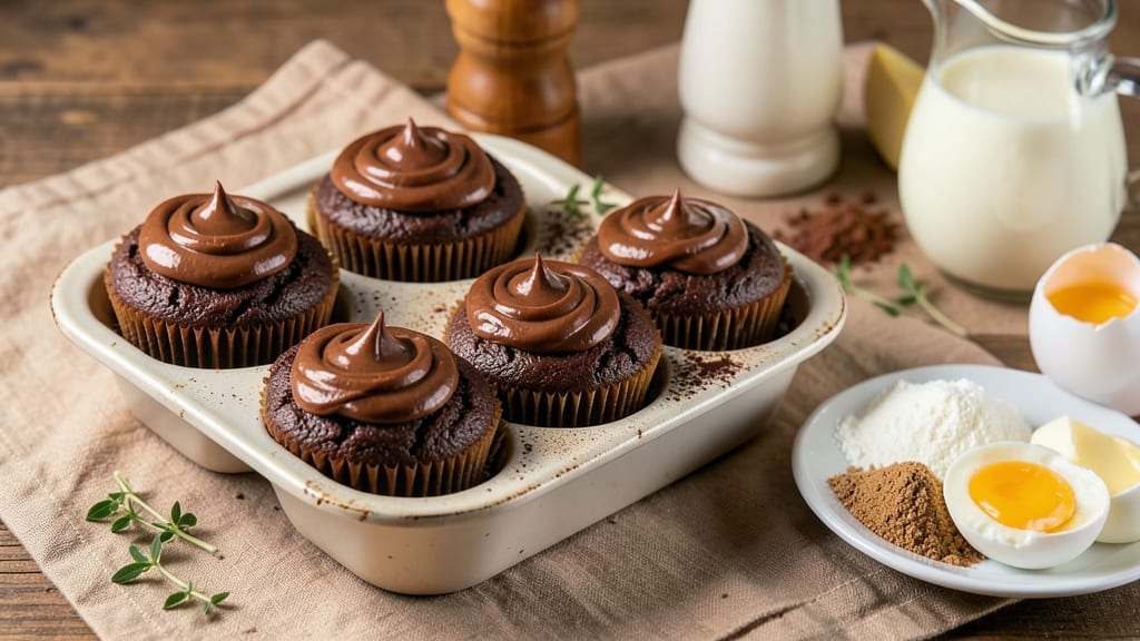 Basic Chocolate Cupcakes Recipe From Scratch: Moist Cores and Frosting That Won’t Melt