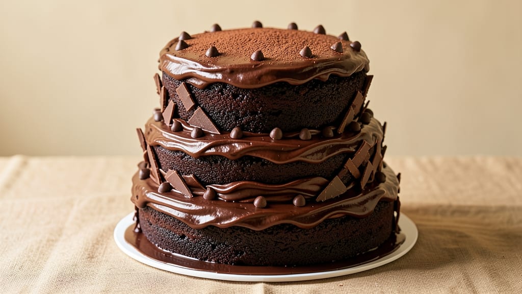 Betty Crocker Triple Chocolate Cake Recipe: Fudgy Layers and Crunchy Topping