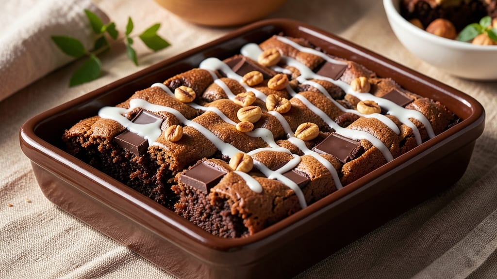 Brownie Recipe With Semi-Sweet Chocolate Squares: Fudgy Cracks and Melty Chocolate Rivers