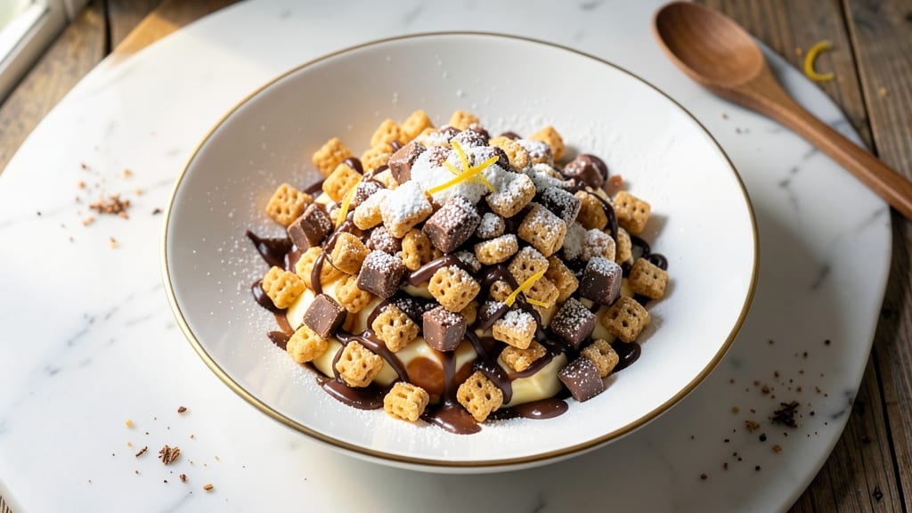 Chex Powdered Sugar Chocolate Recipe: Crunchy Top, Melty Rivers of Decadence