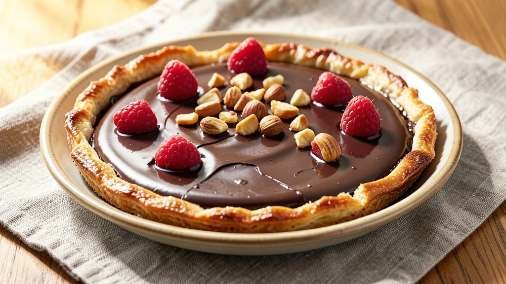 Big Chocolate Tart Recipe: Deep Dark Fudge With Crispy Edges