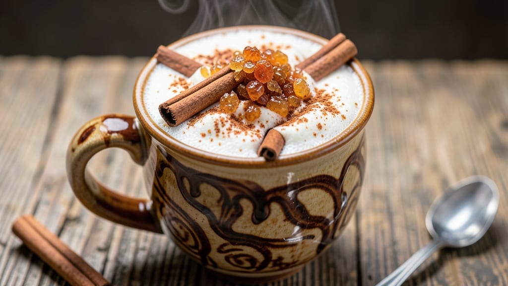 Caotina Hot Chocolate Recipe: Spiced Rum Infusion With Cinnamon Whisk Magic
