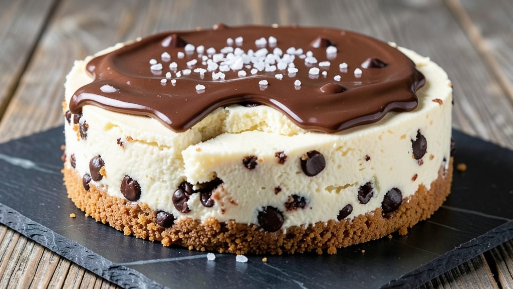 Cheesecake Factory Chocolate Chip Cheesecake Recipe: Crispy Graham Top Over Melty Chocolate Streaks