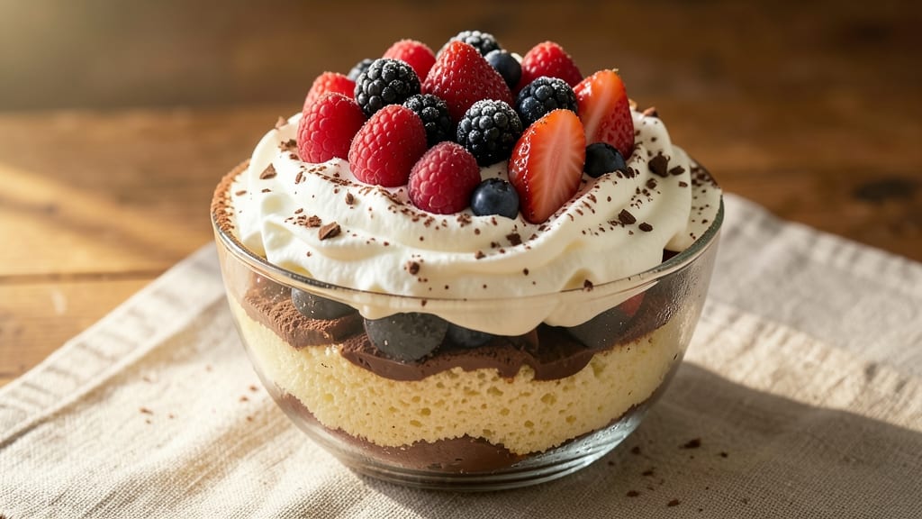 Berry Chocolate Trifle Recipe: Layered Luxury With Fresh Fruit Sparkle