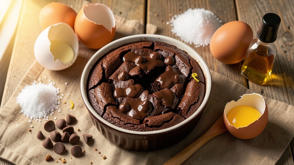 Brownie Recipe Using Melted Chocolate Chips: Fudgy Cracks and Ultra-Smooth Chocolate Rivers