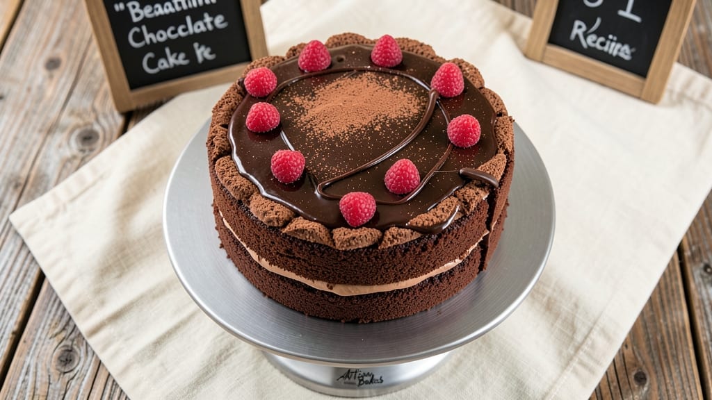 Beautiful Chocolate Cake Recipe: Moist Layers and Mirror-Gloss Finish