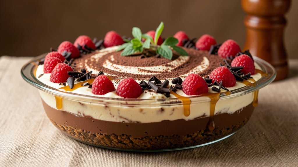 Best Chocolate Cheesecake Recipe in the World: Silky Ganache Swirls With Buttery Graham Crust