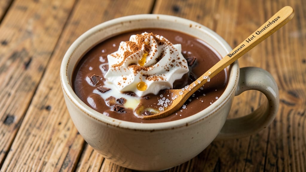 Bent Spoon Hot Chocolate Recipe: Spiced Vanilla and Cinnamon Velvety Richness