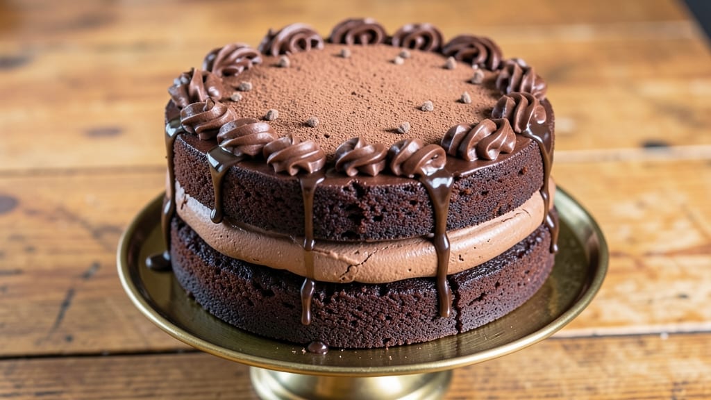 Best Chocolate Fudge Cake Recipe Ever: Rich, Dense Layers with Crunchy Top