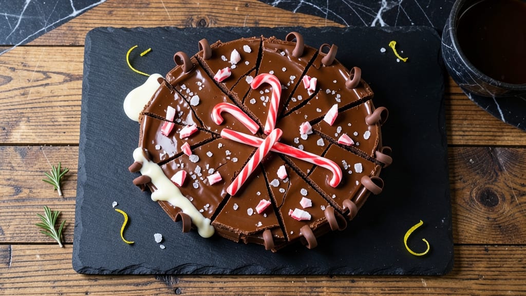 Candy Cane Chocolate Bark Recipe: Peppermint Crunch With Melty Streaks