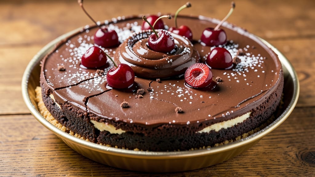 Cheesecake Factory Very Cherry Ghirardelli Chocolate Cheesecake Recipe: Triple-Layered Decadence With Crunchy Top
